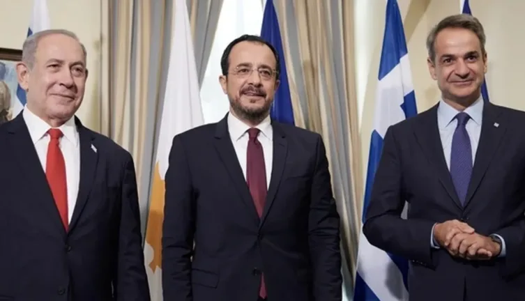 Σήμερα τριμερής συνάντηση Μητσοτάκη, Νετανιάχου και Χριστοδουλίδη