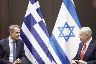 Ο Κυριάκος Μητσοτάκης και ο Μπέντζαμίν Νετανιάχου συμφώνησαν να ενισχύσουν τις σχέσεις Ελλάδας και Ισραήλ