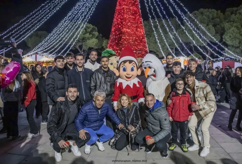 Παναιγιάλειος: Παίξαμε ποδόσφαιρο και με τον Άγιο Βασίλη! ΦΩΤΟ