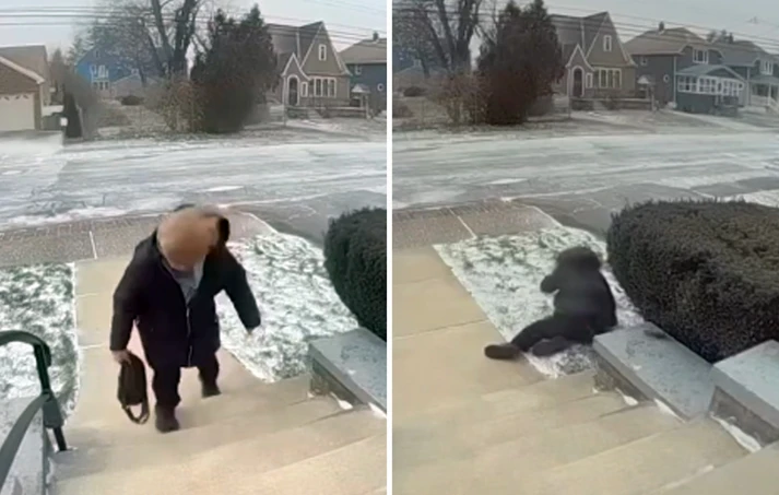 Αέρας εκφενδόνισε γυναίκα στη Νέα Υόρκη ΦΩΤΟ