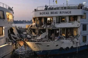 Μια νεκρή σε σύγκρουση κρουαζιερόπλοιων στον Νείλο ΦΩΤΟ