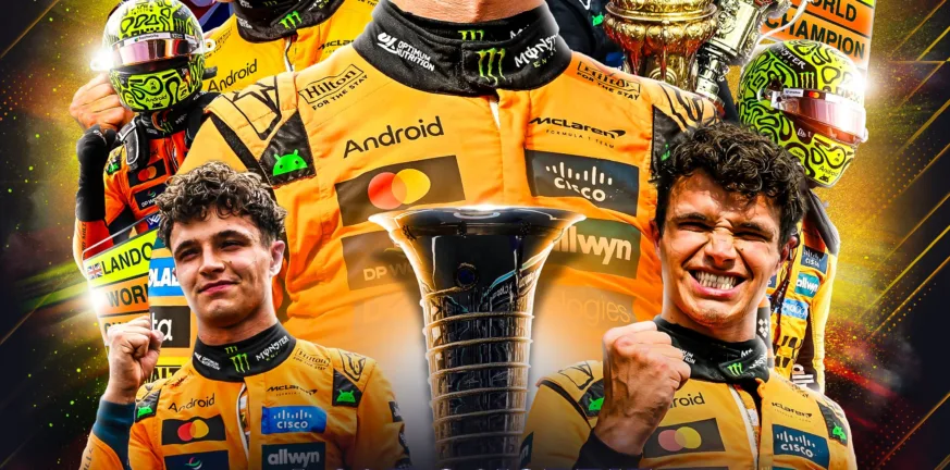 Φόρμουλα 1: Παγκόσμιος πρωταθλητής ο Νόρις, κέρδισε το πρωτάθλημα με 2 βαθμούς!