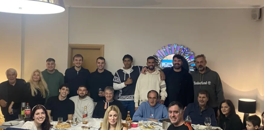 Το δείπνο του αρχηγού μετά τη νίκη της Ολυμπιάδας