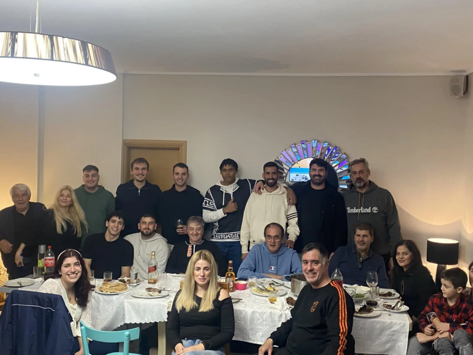 Το δείπνο του αρχηγού μετά τη νίκη της Ολυμπιάδας