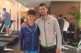 Η «απίστευτη ημέρα» του Ραφαήλ Παγώνη με τον Νόβακ Τζόκοβιτς