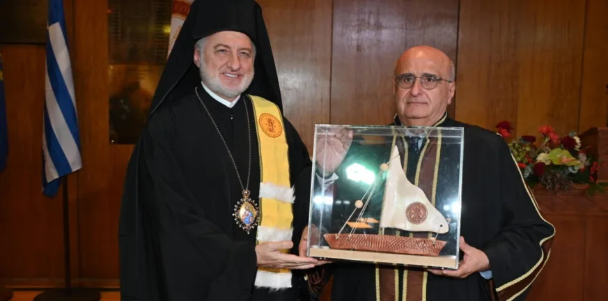Τιμητική αναγόρευση του Αρχιεπισκόπου Αμερικής Ελπιδοφόρου στο Πανεπιστήμιο Πατρών
