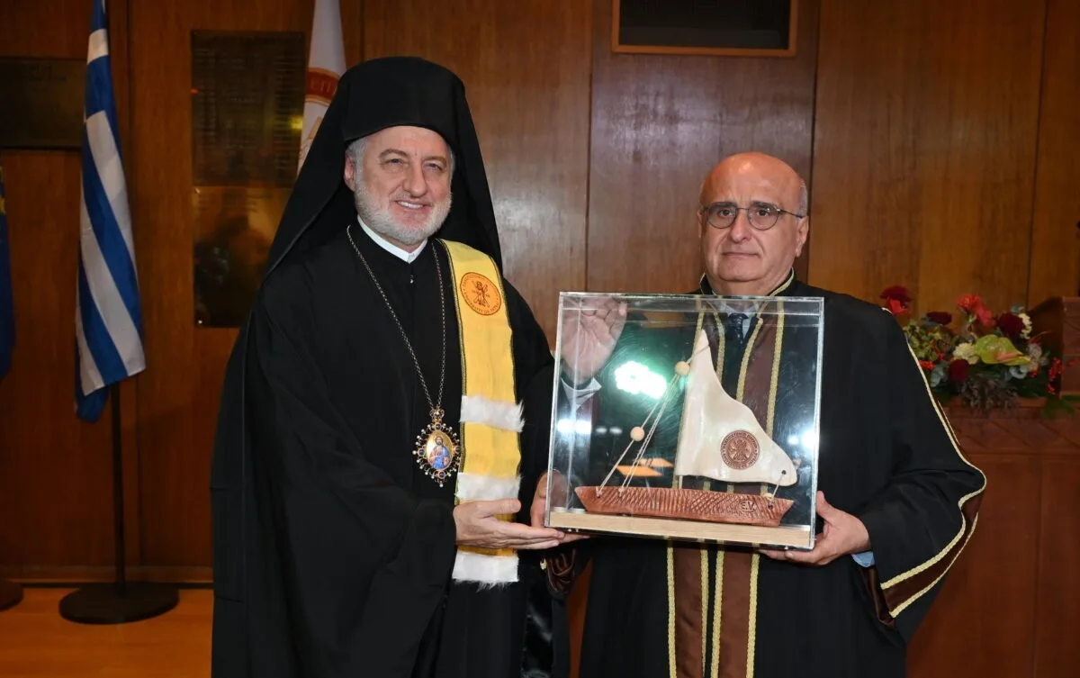 Τιμητική αναγόρευση του Αρχιεπισκόπου Αμερικής Ελπιδοφόρου στο Πανεπιστήμιο Πατρών
