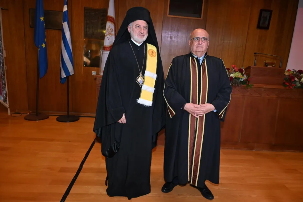 Τιμητική αναγόρευση του Αρχιεπισκόπου Αμερικής Ελπιδοφόρου στο Πανεπιστήμιο Πατρών