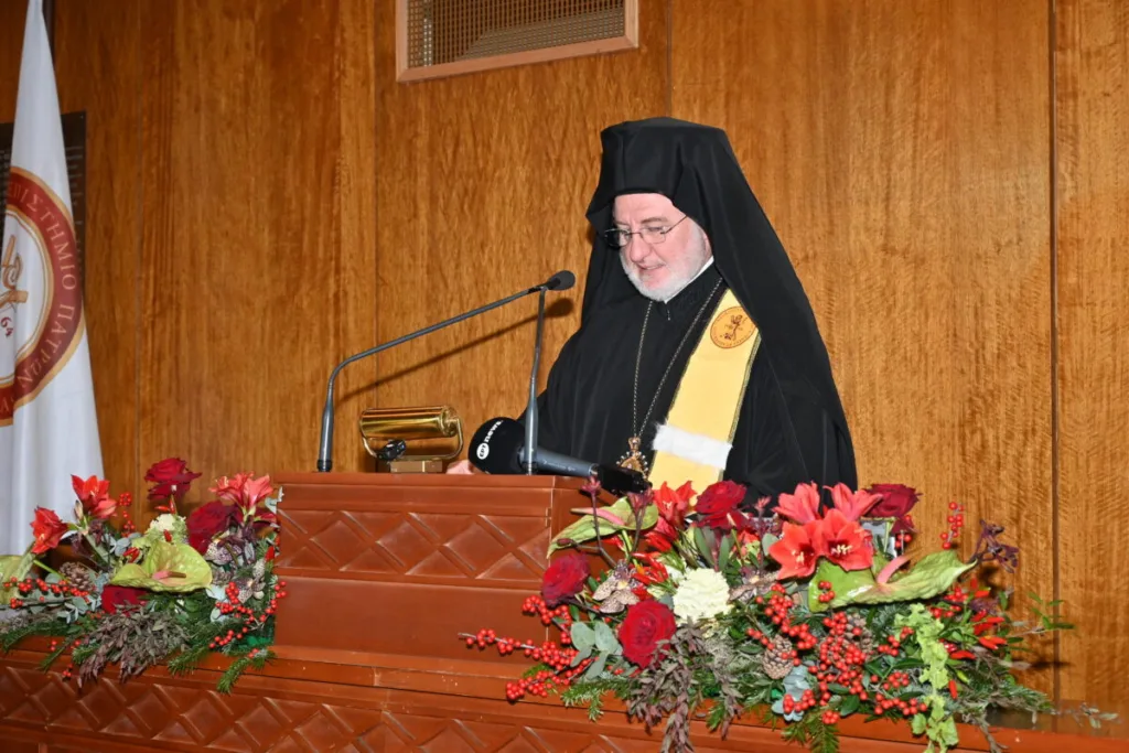 Τιμητική αναγόρευση του Αρχιεπισκόπου Αμερικής Ελπιδοφόρου στο Πανεπιστήμιο Πατρών