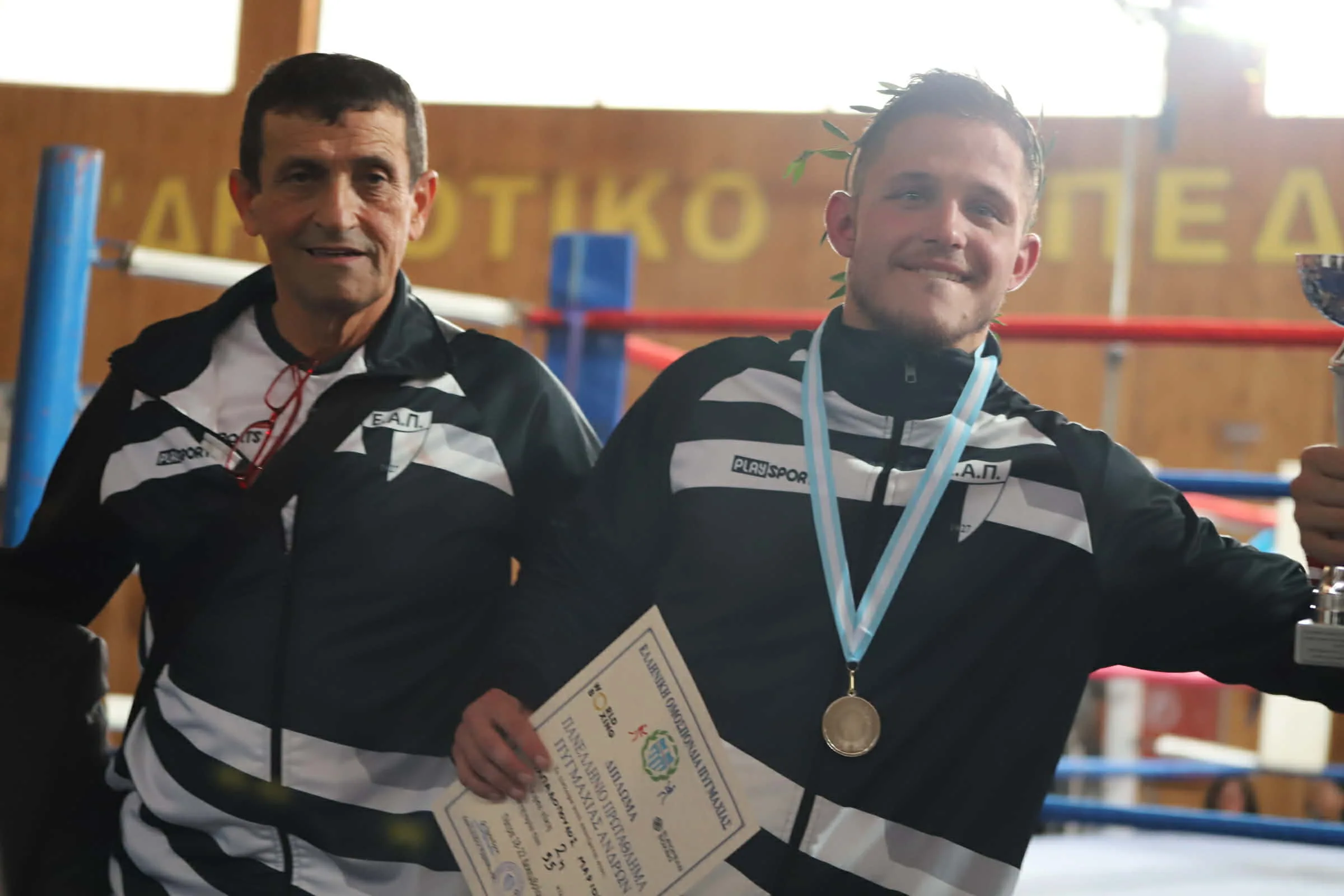 Χαζάπης στον Peloponnisos FM: «Η Πάτρα αγαπά την πυγμαχία, έχουμε αγαστή συνεργασία»