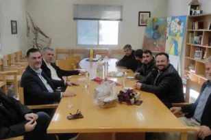 Επίσκεψη αντιπροσωπείας της Ν.Ε. ΠΑΣΟΚ Αχαΐας και της «Νέας Δυτικής Ελλάδας» στο Ίδρυμα «ΜΕΡΙΜΝΑ»