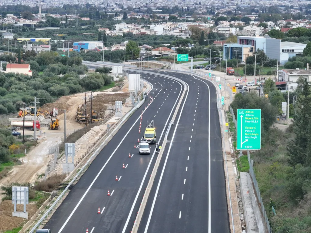 Ελεύθερη για διέλευση η νέα Πατρών – Πύργου: Ορόσημο για τη Δυτική Ελλάδα ΦΩΤΟ