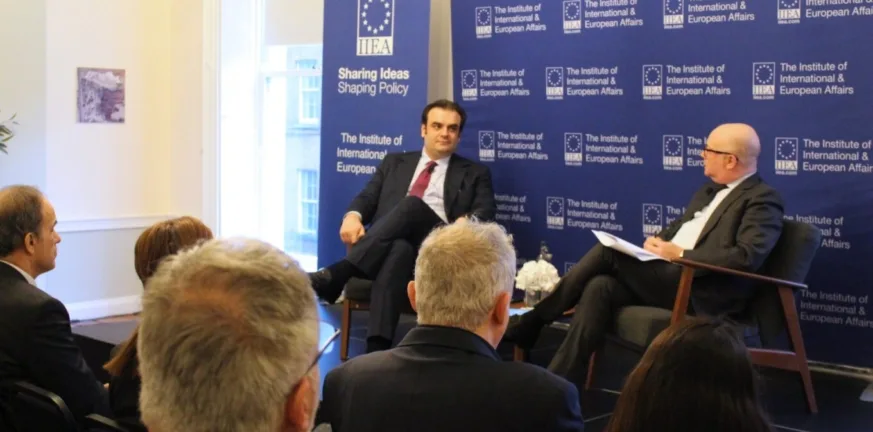 Πιερρακάκης: Θέλουμε μία ενιαία ευρωπαϊκή αγορά για να δημιουργήσουμε παγκόσμιους πρωταθλητές