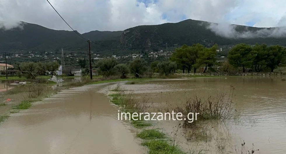«Επνιξε» Λακωνία, Ζάκυνθο, Λίνδο και Ιεράπετρα η κακοκαιρία «Byron» ΦΩΤΟ - ΒΙΝΤΕΟ