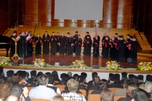 Πολυφωνική Πατρών: Ο Βυζαντινός Χορός στην εκδήλωση για τον κ. Ελπιδοφόρο