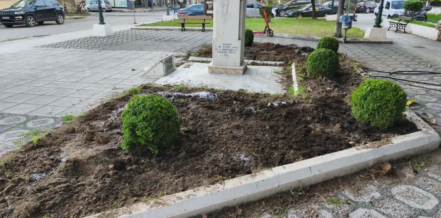 Μπαίνει πράσινο στην Πλατεία Παπαφλέσσα