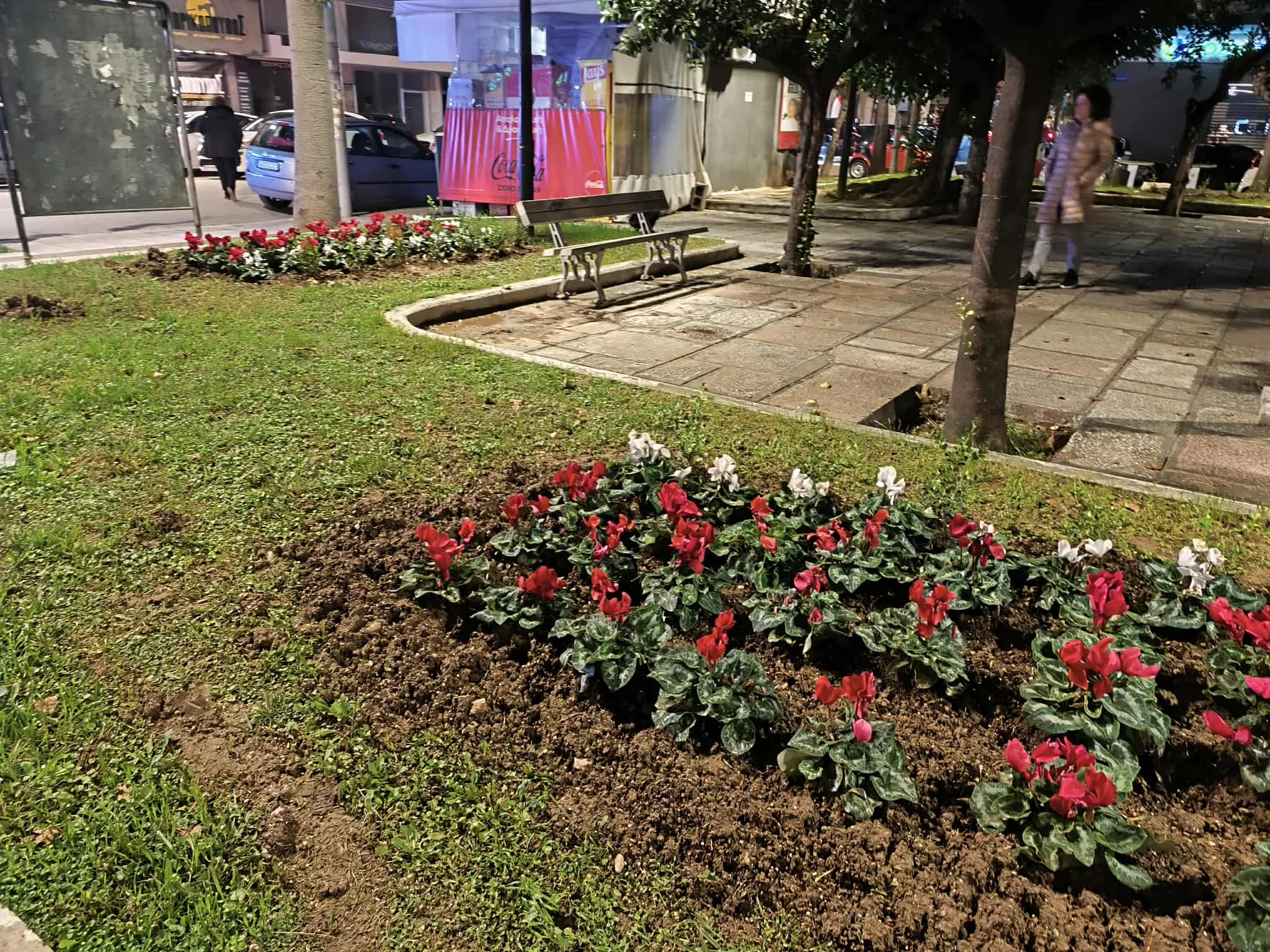 Πράσινο και στην Πλατεία Πίνδου και θετικό πρόσημο