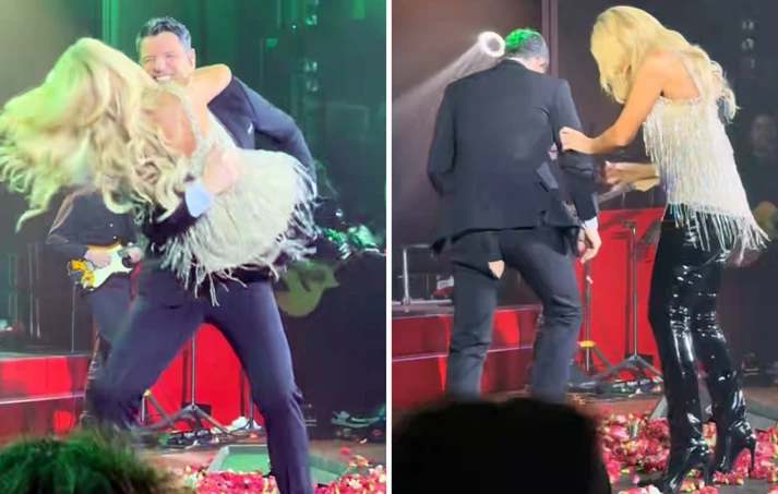 Η αγκαλιά Ρουβά σε Θεοδωρίδου και το σκισμένο παντελόνι ΦΩΤΟ - ΒΙΝΤΕΟ Η αγκαλιά Ρουβά σε Θεοδωρίδου και το σκισμένο παντελόνι ΦΩΤΟ - ΒΙΝΤΕΟ