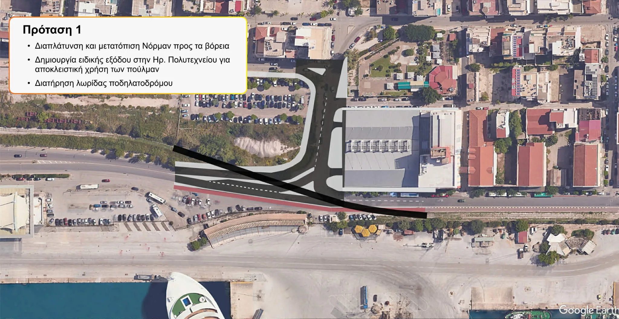 Πρόταση του «σπιράλ» για νέο κυκλοφοριακό κόμβο στο υπεραστικό ΚΤΕΛ Πάτρας – Λύση για αποσυμφόρηση και καλύτερη σύνδεση με λιμάνι και σιδηρόδρομο