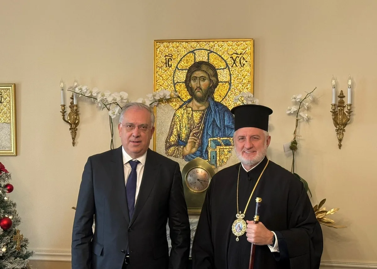 Συνάντηση Θεοδωρικάκου - Ελπιδοφόρου στη Νέα Υόρκη: Στο επίκεντρο οι ελληνοαμερικανικές σχέσεις και οι επενδύσεις Συνάντηση Θεοδωρικάκου - Ελπιδοφόρου στη Νέα Υόρκη: Στο επίκεντρο οι ελληνοαμερικανικές σχέσεις και οι επενδύσεις