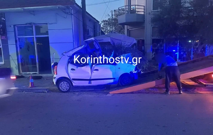 Εκτροπή οχήματος Κορίνθου - Πατρών, νεκρός ο οδηγός ΦΩΤΟ Εκτροπή οχήματος Κορίνθου - Πατρών, νεκρός ο οδηγός ΦΩΤΟ