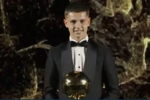 Από τον Μπέλιγχαμ στον Μουζακίτη! Ο διεθνής άσος παρέλαβε το βραβείο του Golden Boy Web