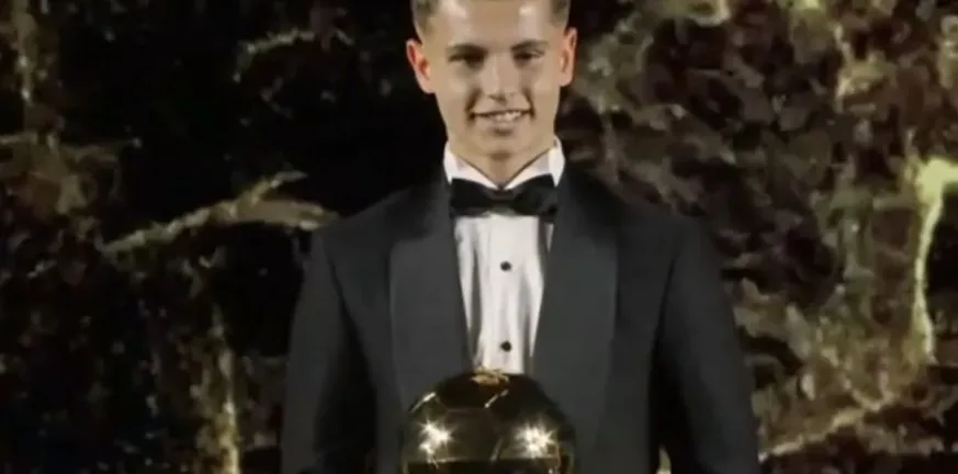 Από τον Μπέλιγχαμ στον Μουζακίτη! Ο διεθνής άσος παρέλαβε το βραβείο του Golden Boy Web