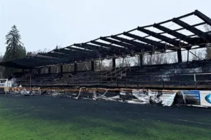 Φινλανδία: Τρεις ανήλικοι … έκαψαν το γήπεδο της Χάκα ΒΙΝΤΕΟ