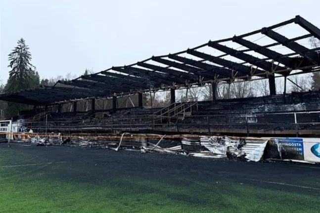 Φινλανδία: Τρεις ανήλικοι … έκαψαν το γήπεδο της Χάκα ΒΙΝΤΕΟ