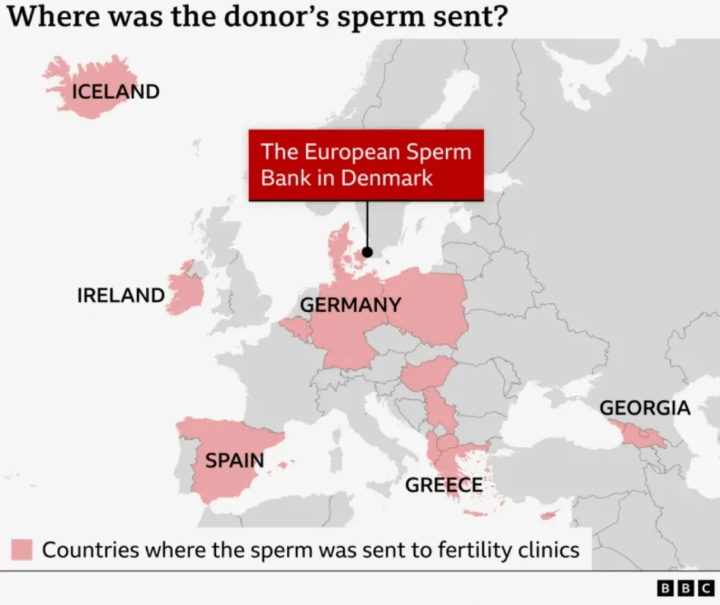 Ελλάδα: Συνολικά 7 κλινικές είχαν λάβει το σπέρμα του Δανού δότη με το γονίδιο καρκίνου Ελλάδα: Συνολικά 7 κλινικές είχαν λάβει το σπέρμα του Δανού δότη με το γονίδιο καρκίνου