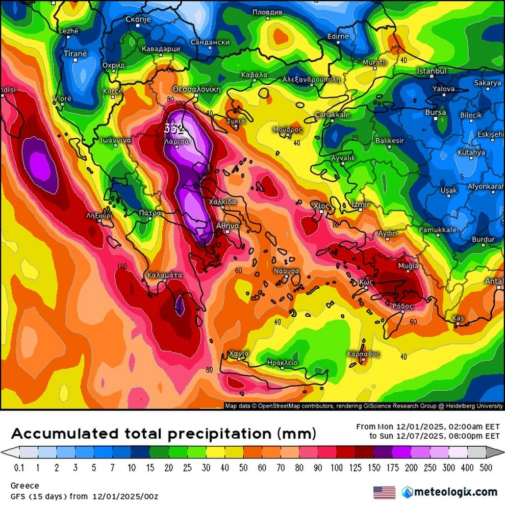 Καιρός: «Ερχεται αφρικανική καταιγίδα», οι μετεωρολόγοι για τη νέα επιδείνωση ΧΑΡΤΕΣ