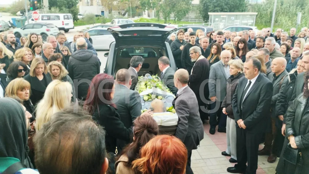 Πάτρα: Σε κλίμα οδύνης η κηδεία του Παναγιώτη Ζέρβα ΦΩΤΟ