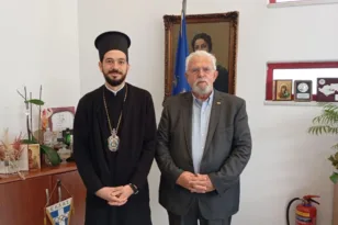 Αμαλιάδα: Παρών στους εορτασμούς του Αγίου Αθανασίου ο Μητροπολίτης Μεξικού Ιάκωβος με καταγωγή από την Ηλεία