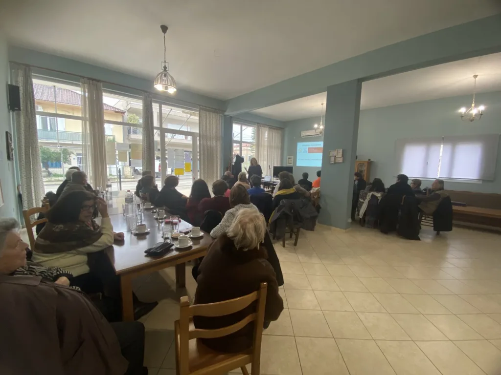 Εργαστήρι «Τα πολύτιμα μας συναισθήματα» στο ΚΑΠΗ Συνοικισμού Αιγίου