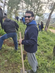 Ξεκίνησε η αναδάσωση στα καμμένα του Γηροκομειού - Την αρχή έκανε η ΝΕΠ