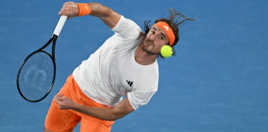 Australian Open: Ο Τσιτσιπάς νίκησε 3-1 τον Μοτσιζούκι στον 1ο γύρο