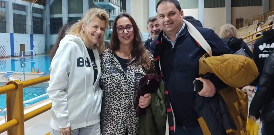 Η σπουδαία κολυμβήτρια Ελλη Ρουσάκη στην Πάτρα