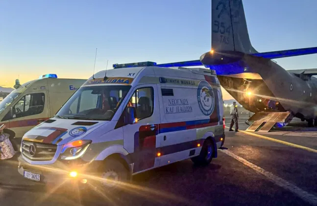 Στη ΜΕΘ Νεογνών στο Ηράκλειο βρέφος πέντε ημερών μετά από αεροδιακομιδή