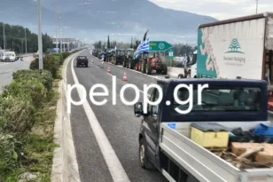 Ελεύθερη κίνηση οχημάτων με παρατεταγμένα τρακτέρ στην Περιμετρική Πατρών ΦΩΤΟ – ΒΙΝΤΕΟ