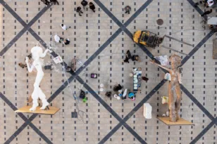 Carni-LAB στην Πλατεία Γεωργίου: Το Καρναβάλι στήνει ανοιχτό εργαστήρι στο κέντρο της Πάτρας ΦΩΤΟ