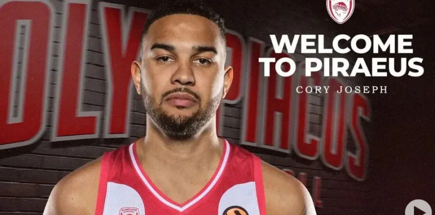 Απρόσμενη μεταγραφή: Ο Ολυμπιακός ανακοίνωσε τον Κόρι Τζόσεφ