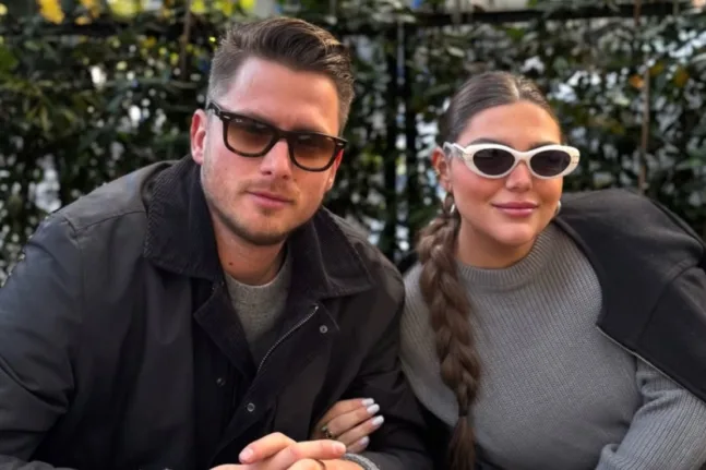 Η Δανάη Μπάρκα με τον σύντροφό της - Του εύχεται για την ονομαστική του γιορτή