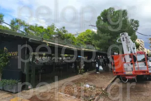 Πάτρα: Αποκαταστάθηκε το πρόβλημα από την πτώση δέντρου στα Ψηλαλώνια ΦΩΤΟ