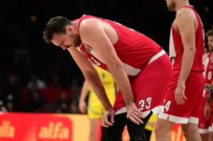 Ολυμπιακός: Χωρίς Μιλουτίνοφ στην Πόλη για τον αγώνα με την Εφές