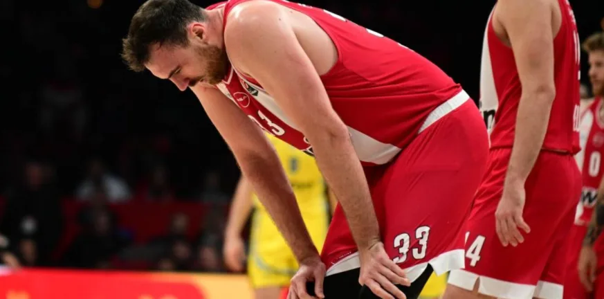 Ολυμπιακός: Χωρίς Μιλουτίνοφ στην Πόλη για τον αγώνα με την Εφές