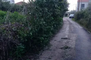 Παράπονα στην οδό Λεωνίδου στην Εγλυκάδα: Ο φράχτης έπεσε, ποιος θα τον σηκώσει;