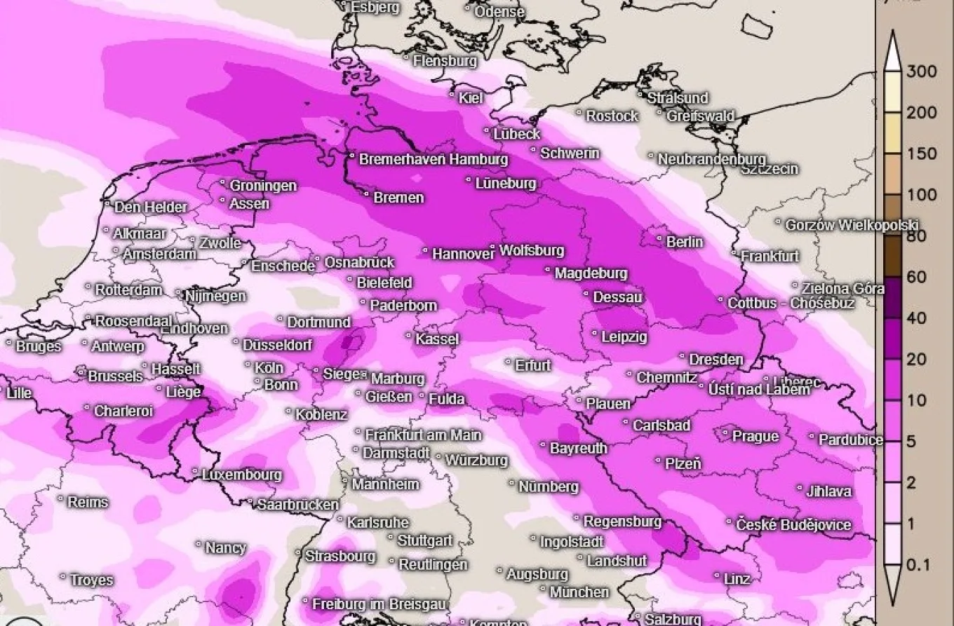 Σε συναγερμό η Γερμανία λόγω της κακοκαιρίας «Elli»