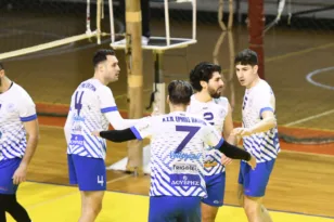 O Ερμής με τρομερό μπλοκ έκανε την ανατροπή και νίκησε την Ολυμπιάδα