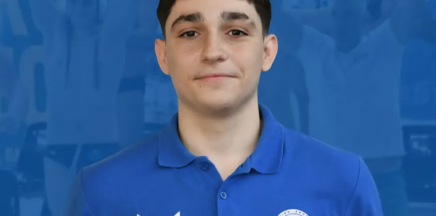 Ο Χρήστος Κοτσώνης της ΝΕΠ στην Εθνική πόλο Εφήβων