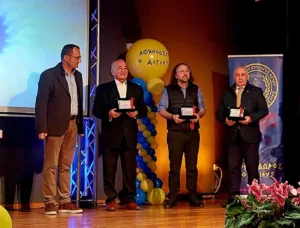 Βασιλόπιτα πριν τον 14ο Ημιμαραθώνιο Αιγιάλειας ο Αθηνόδωρος - Φωτογραφίες